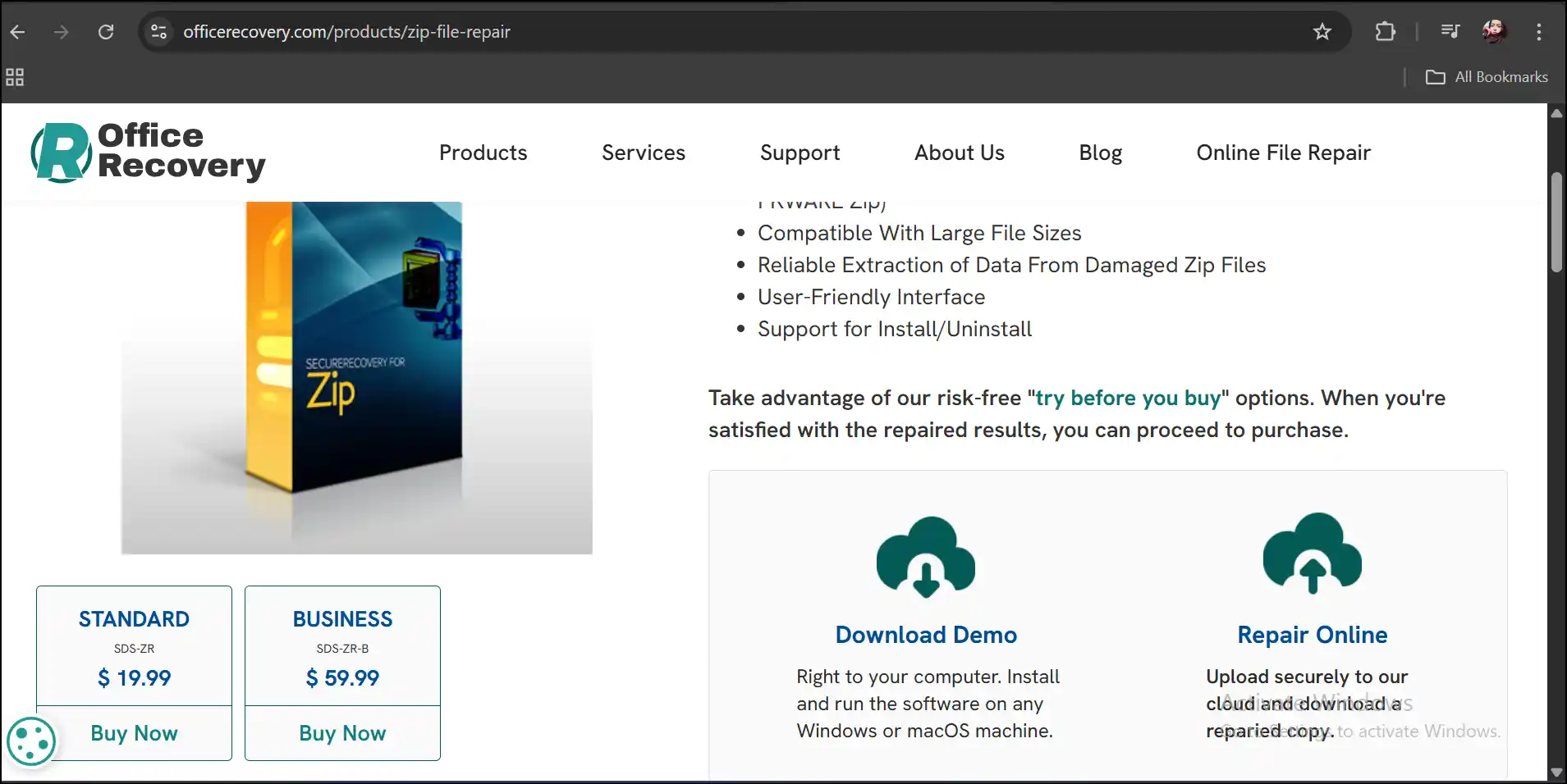 Office Recovery Online
