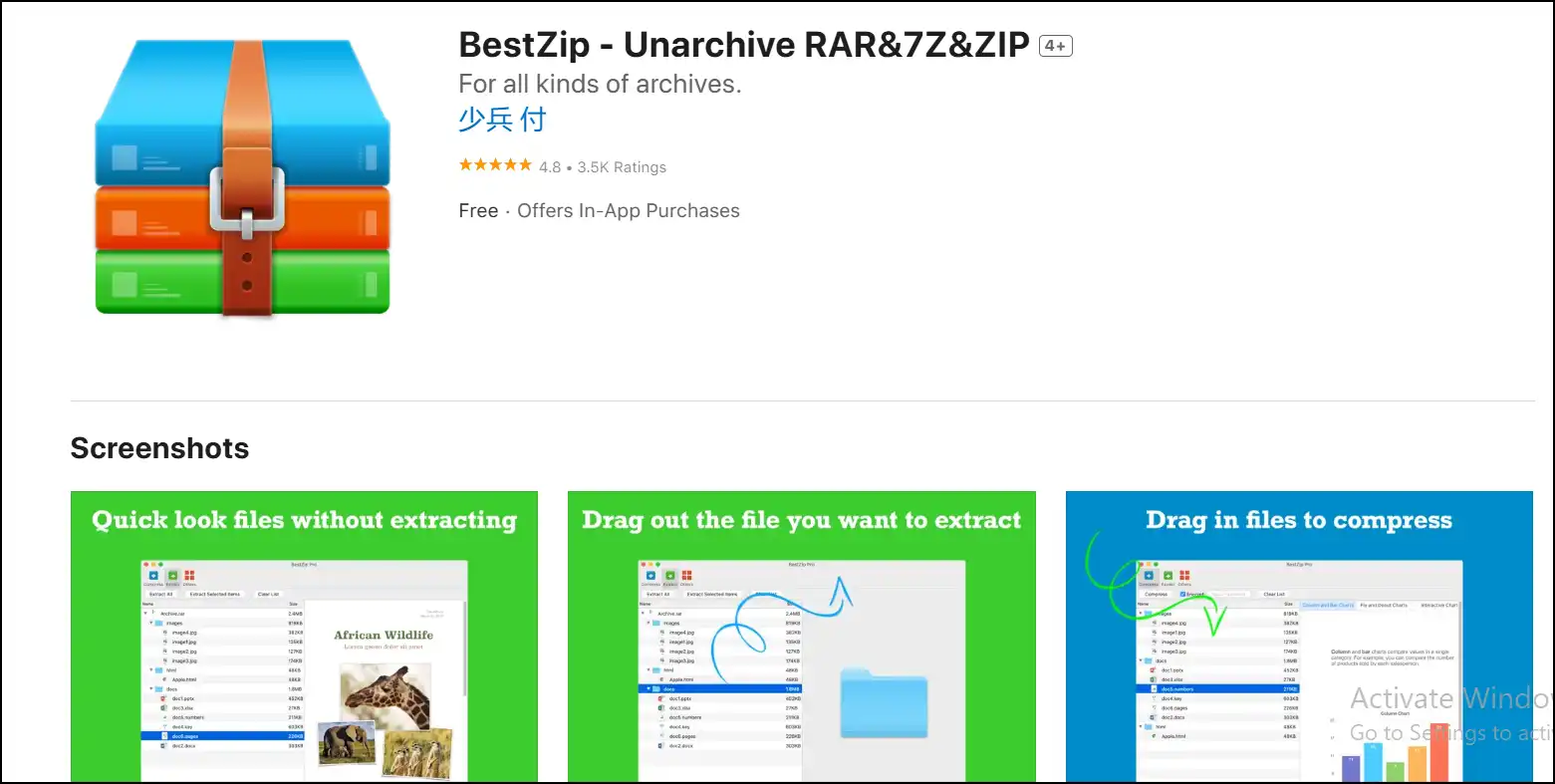 BestZip - Unarchive RAR & 7Z & ZIP