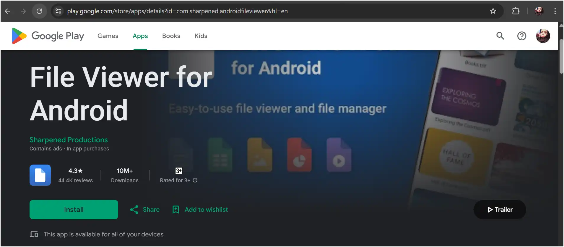 File Viewer for Android