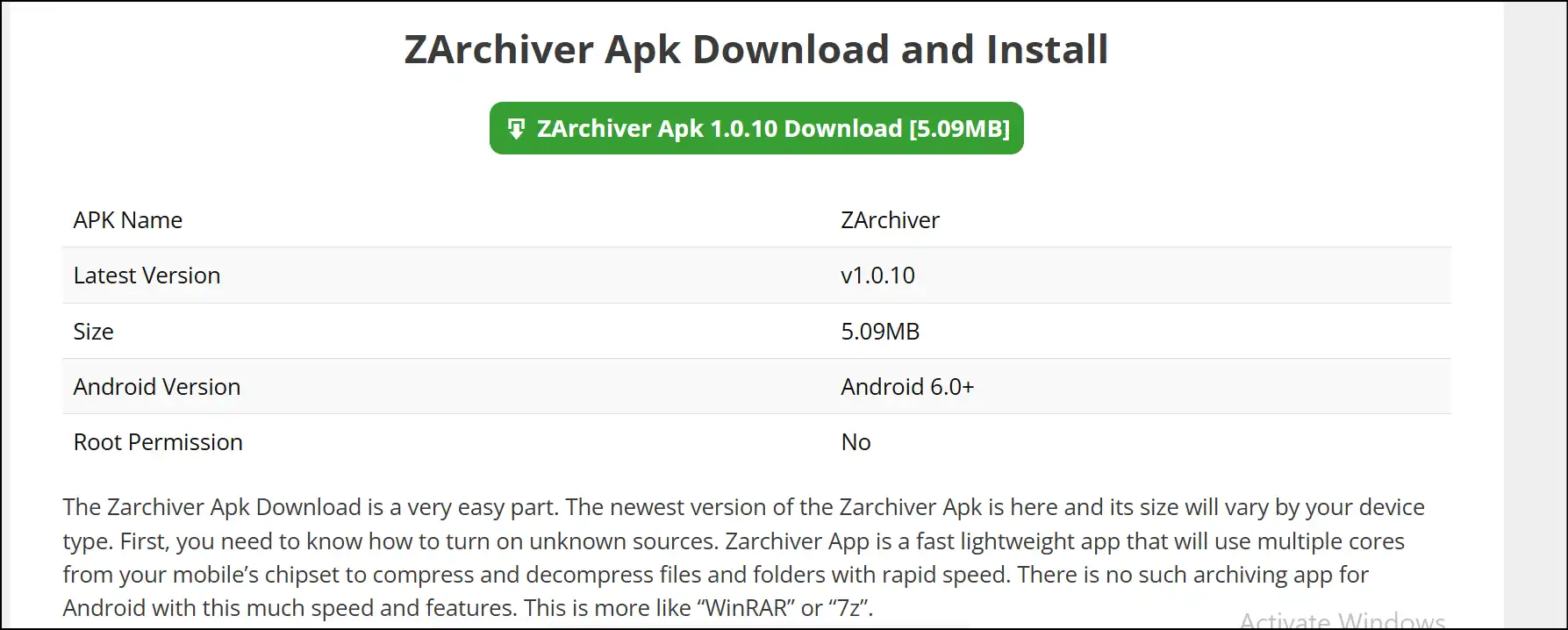 ZArchiver APK