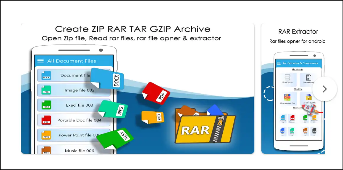 ZIP RAR Extractor UnZIP UnRAR (Android App)