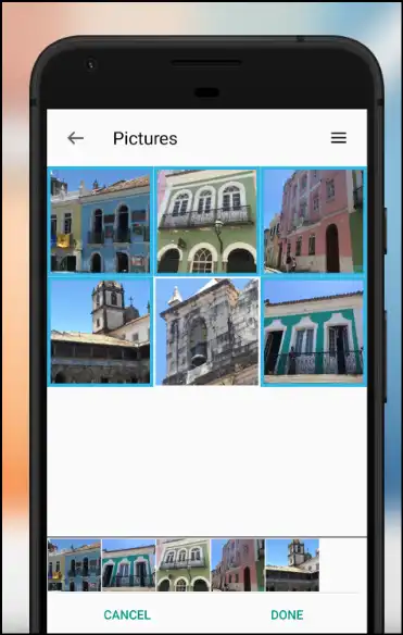 Select JPEG file to make it smaller with android app