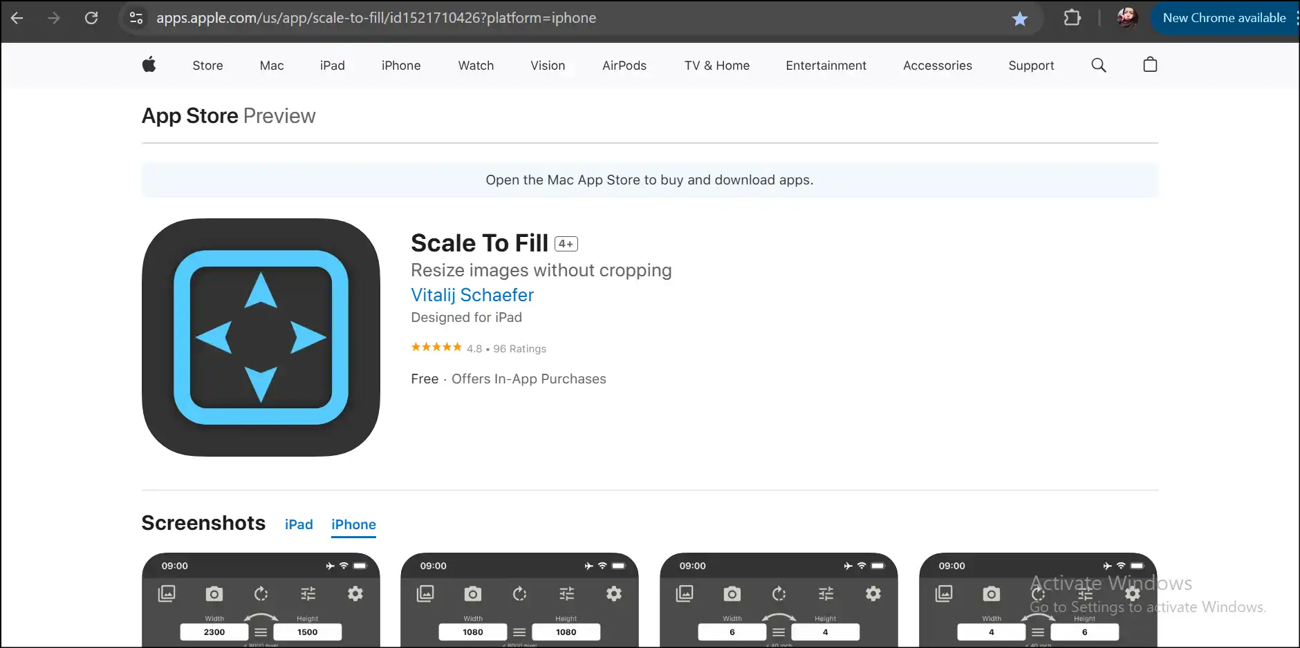Download Scale to fill to make JPEG file size smaller in iPhone