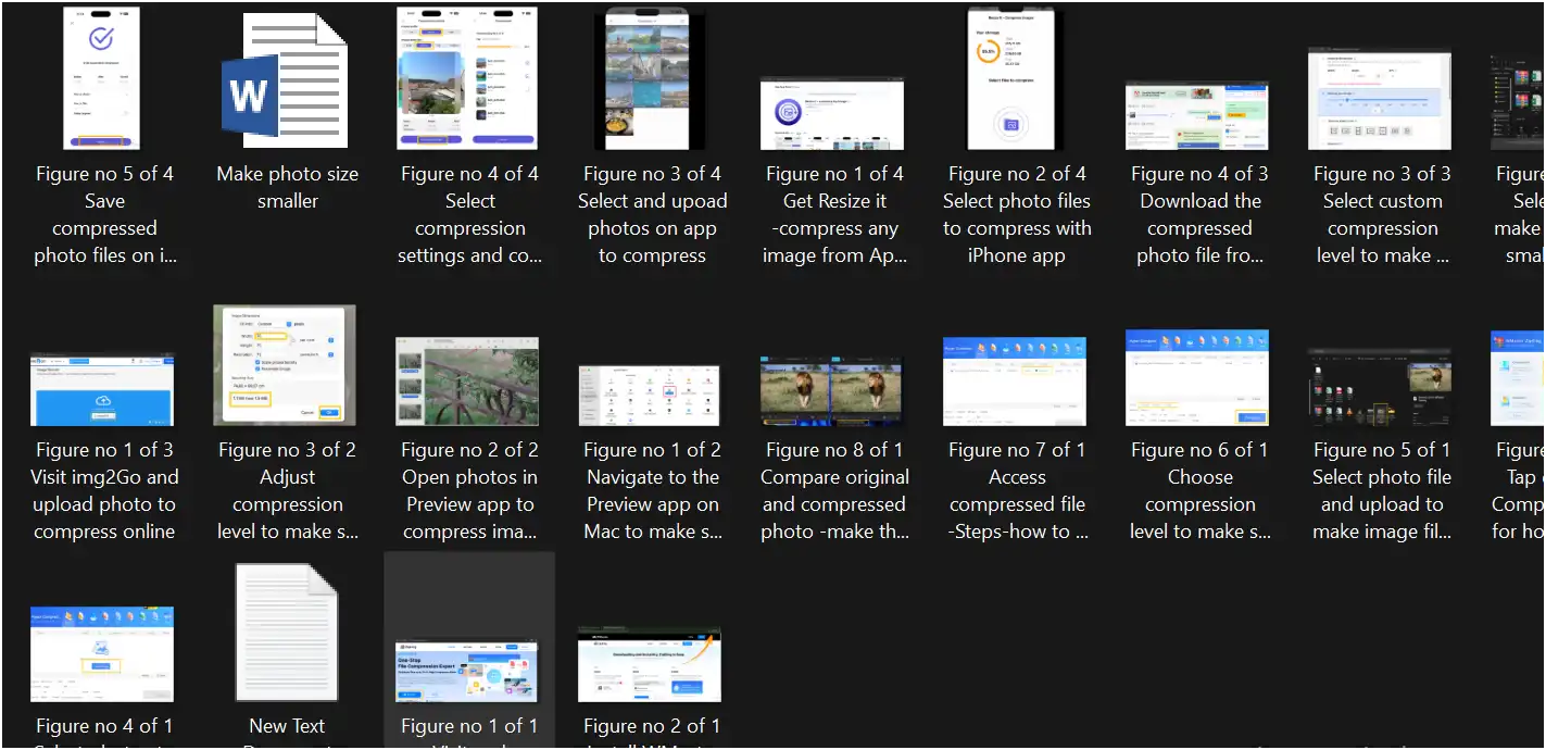 Select files to make a zip file with WMaster ZIPking