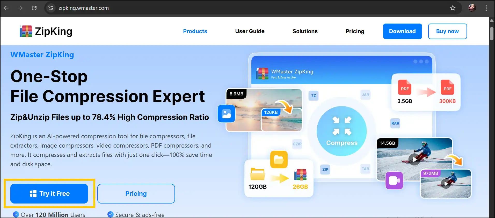 Download and install WMaster Zipking