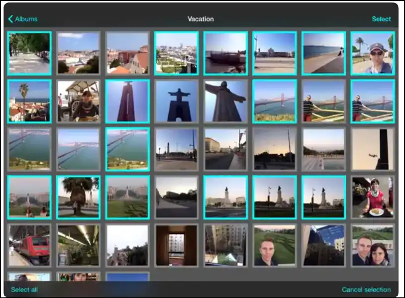 Select JPEG image file to resize image pixels on Mac