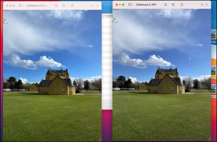 Access and compare the lossless compression of image file by ImageOptim
