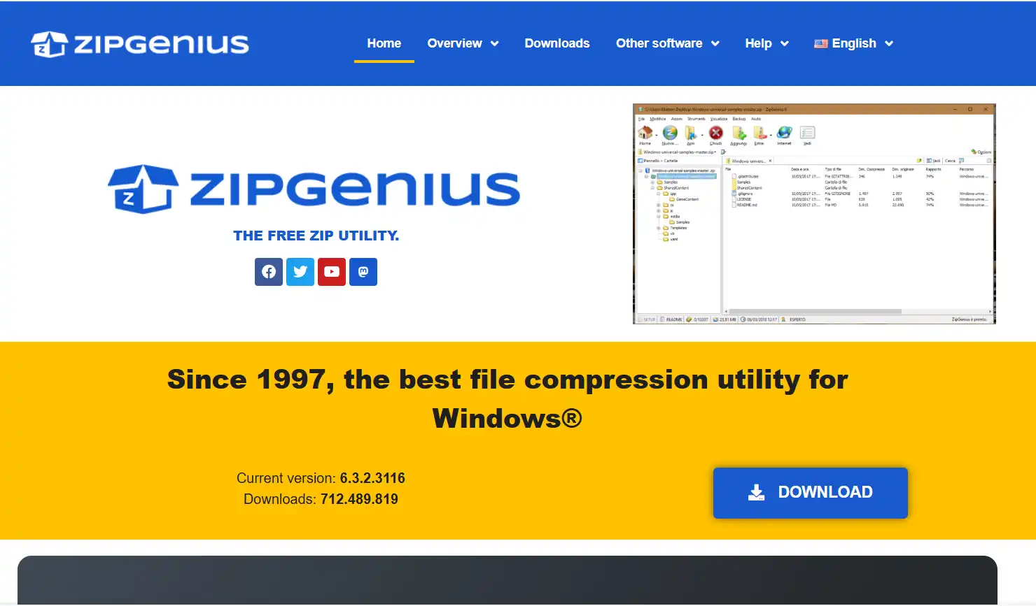 Zipgenius homepage